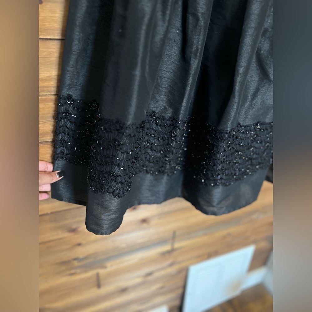 JS Boutique vintage elegant timeless little black dress size 6 - Picture 4 of 10